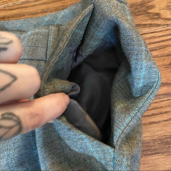 London Fog limited edition women’s plaid  pants in size 12 - Picture 5 of 10